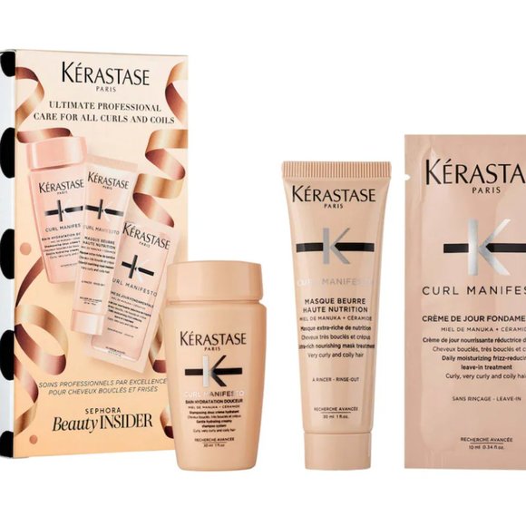 Kerastase Other - BNIB Sephora Beauty Insider Birthday Gift - Kerastase Curl Manifesto Set